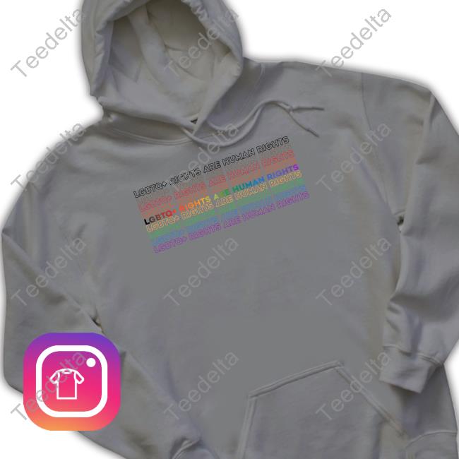 Hillary Clinton Lgbtq+ Rights Are Human Rights Sweatshirt Onward Together Merch