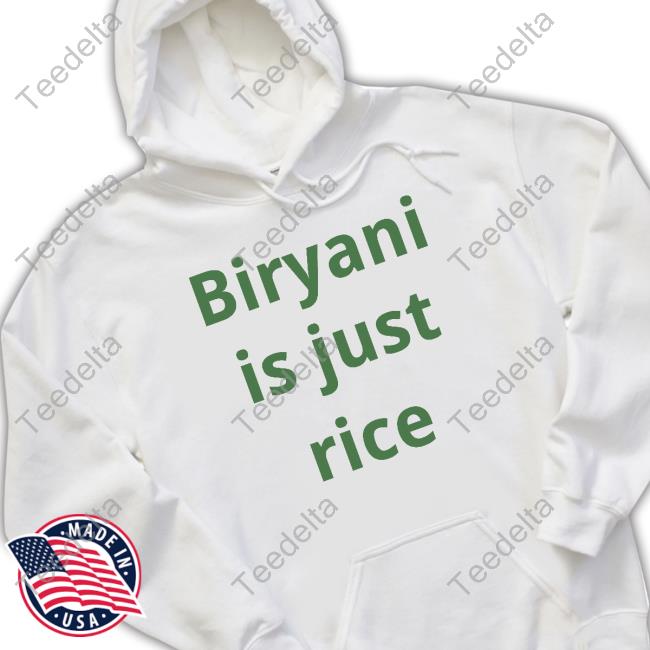Dennis Wearing Biryani Is Just Rice Long Sleeve T Shirt