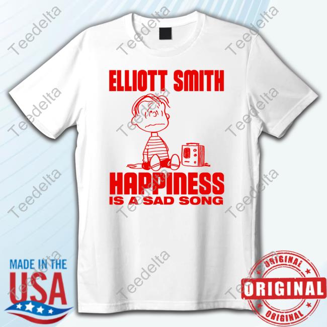 Official Elliott Smith Happiness Is A Sad Song Sweater