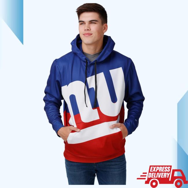 Official Foco Merch Store Shop Foco New York Giants Bold Logo Crew Foco Apparel Clothing