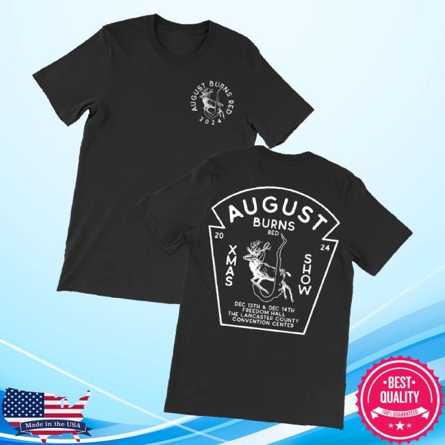 Official August Burns Red Official Store Abr Xmas Show Long Sleeve T Shirt