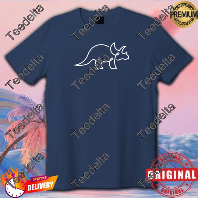 The Try Guys Orange Triceratops Orange Shirt
