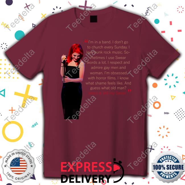 Vega I'm In A Band I Don't Go To Church Every Sunday Tee Shirt