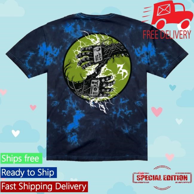 Zeds Dead Merch Zeds Dead Hot To Touch Tie Dye Sweater