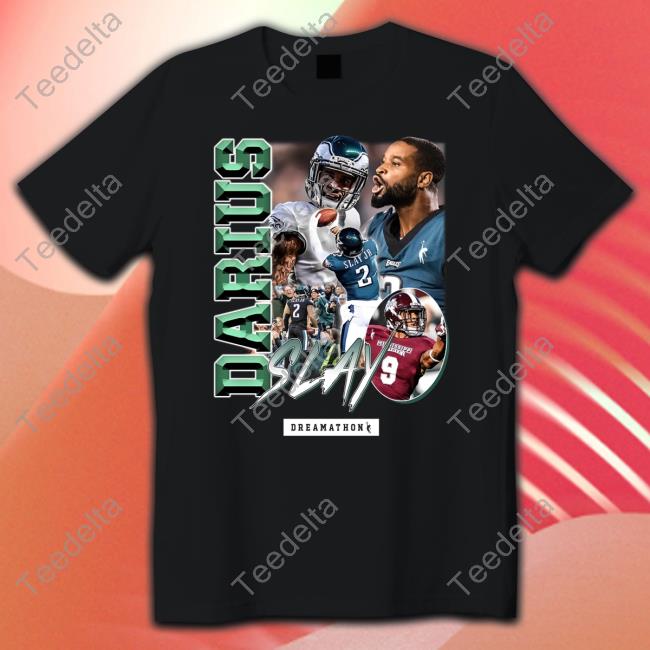 Devonta Smith Wearing Darius Slay Dreamathon Shirt