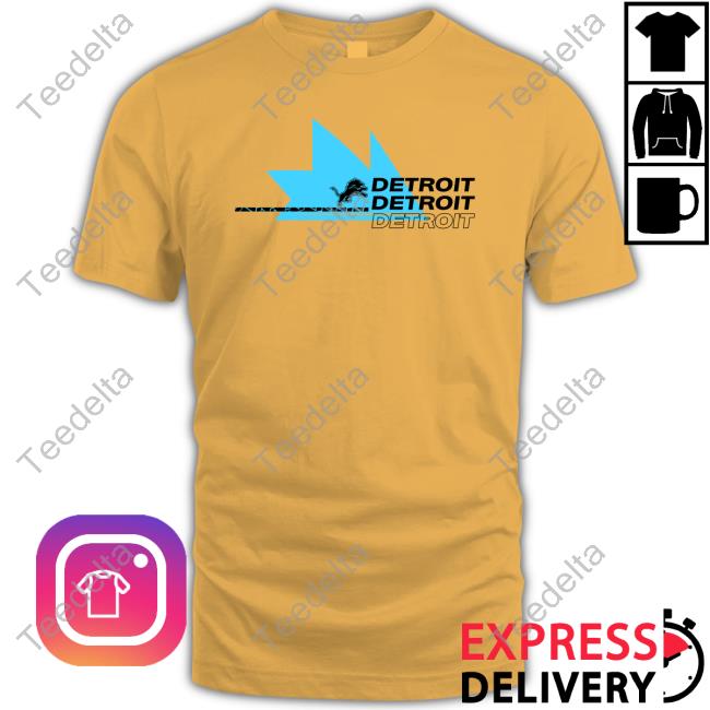 Team Ninja Merch Detroit Lions Ninja Shirts
