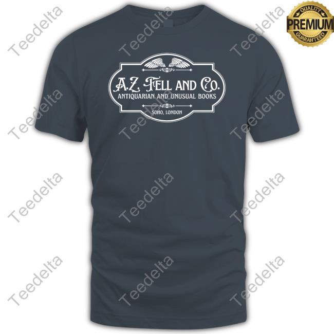 Design A.Z Fell And Co Antiquarian And Unusual Books Soho London Shirt