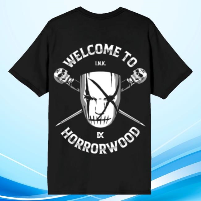 Ink-Merch Store Welcome To Horrorwood Long Sleeve Shirt