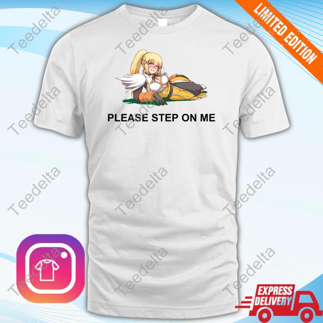Konosuba Please Step On Me Sweatshirt