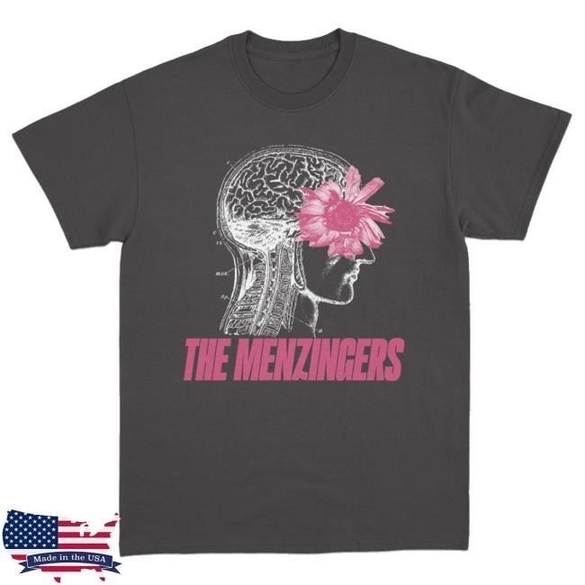 The Menzingers Merch Store Brain Flower Shirt