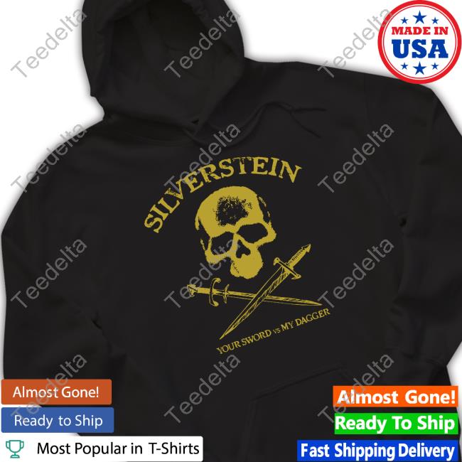 Silverstein Dagger Throwback Long Sleeve T Shirt Silversteinmusic