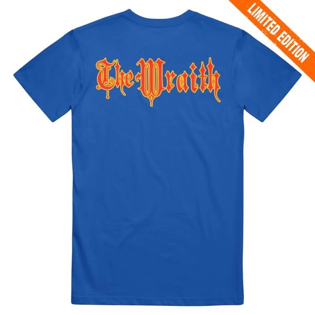 Icp Merch Insane Clown Possethe Wraith Holiday Royal Blue T-Shirt