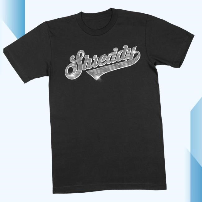 Shreddy Lyfe Merch Iced Shirt Black Funny Shirt