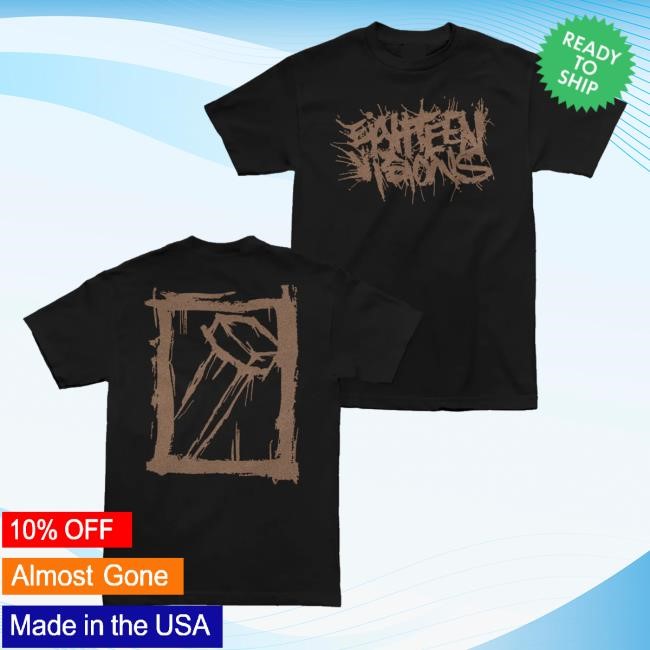 Eighteen Visions "Inverted Splatter" Funny Shirt