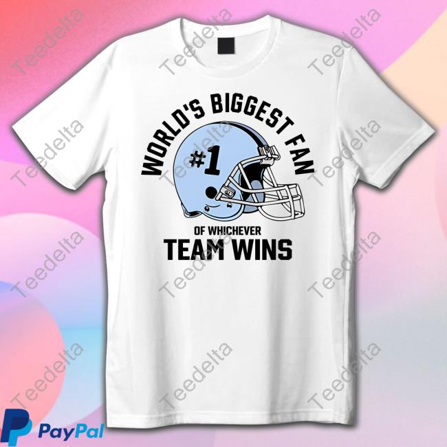 World's Biggest Fan Of Whichever Team Wins Hoodie Sweatshirt