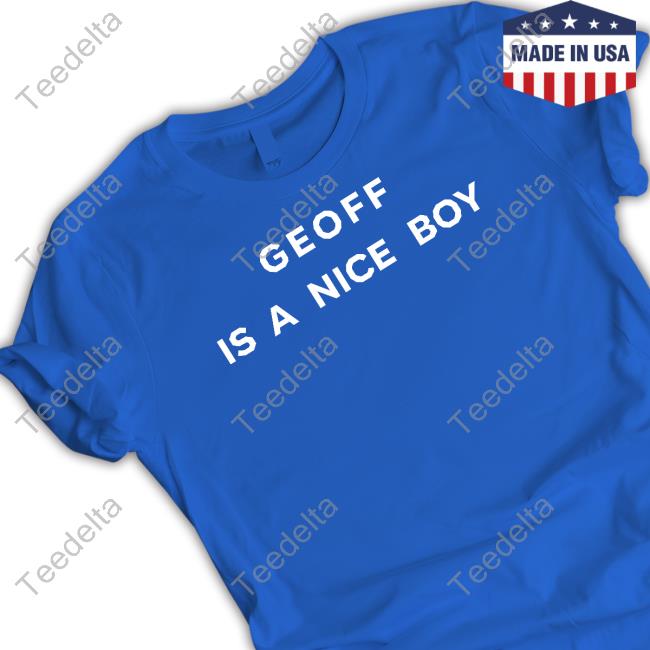 Waterparks Merch Geoff Is A Nice Boy T Shirt