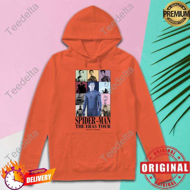 Sony Pictures Uk Spider-Man The Eras Tour T Shirt Spider-Man The Eras Tour Tee Shirt