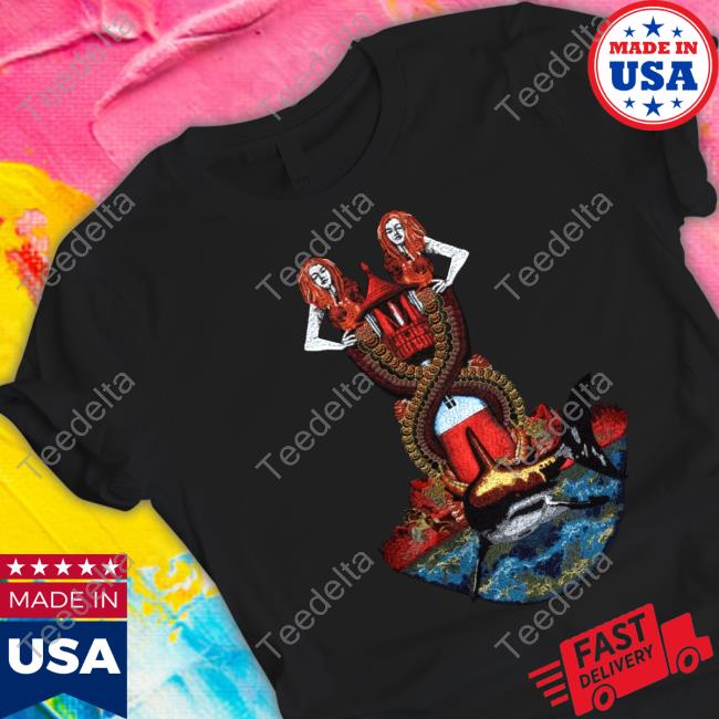 Mermaid-Embroidered Cotton-Jersey Tees