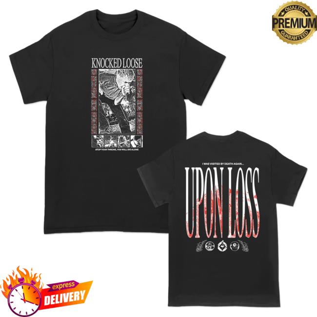 Official Knocked Loose Merch Store Knocked Loose Atop Your Throne T Shirt