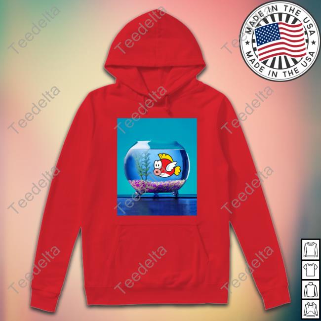 Nintendo Mario Cheep Cheep Fish Bowl Shirt