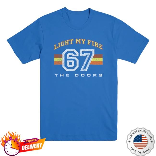 The Doors Light My Fire '67 Retro Shirt