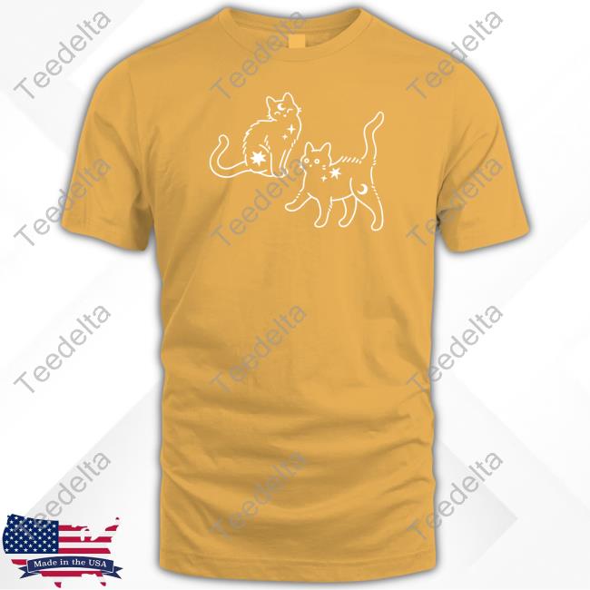 Curve Spaced Out Cat T Shirt