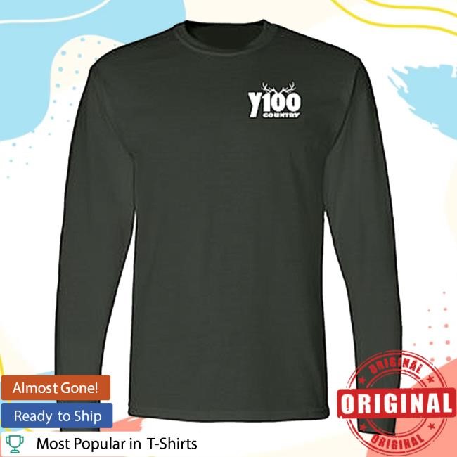 Y100 Merch Store Y100 Antlers Shirt