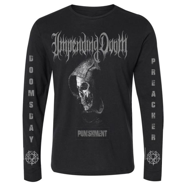 Impending Doom Merch Co Merch Store Bundle #5 (Punishment Long Sleeve Crewneck Sweatshirt