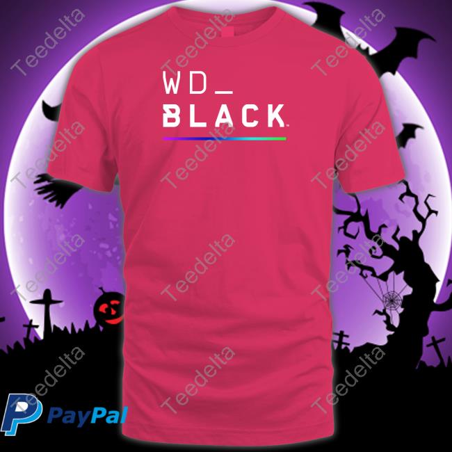 Wd_Black Long Sleeve T Shirt Western Digital Store