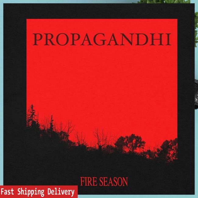 Propagandhi Merch Fire Season Short Sleeve Tee