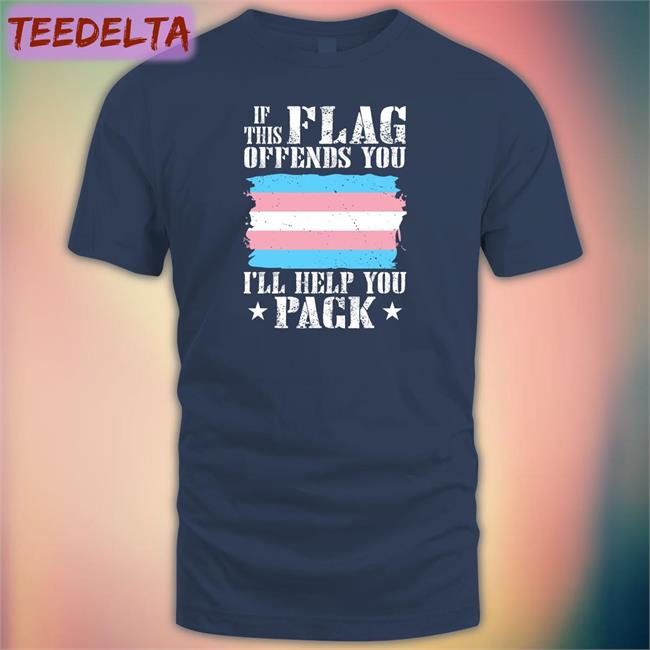 AlecGunter If This Flag Offends You I’Ll Help You Pack Tee Shirt