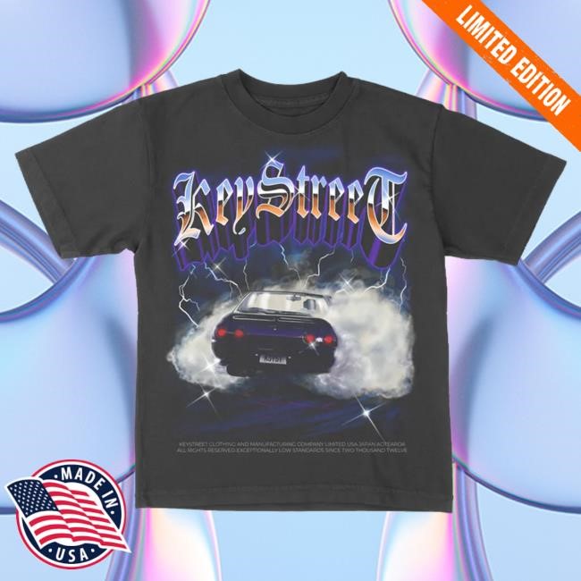 Key Street Store Merch Burnout Tee Shirt