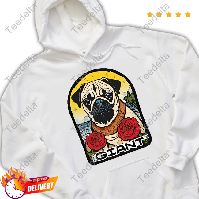 Unclestudio Giant Beard Pug Long Sleeve T Shirt