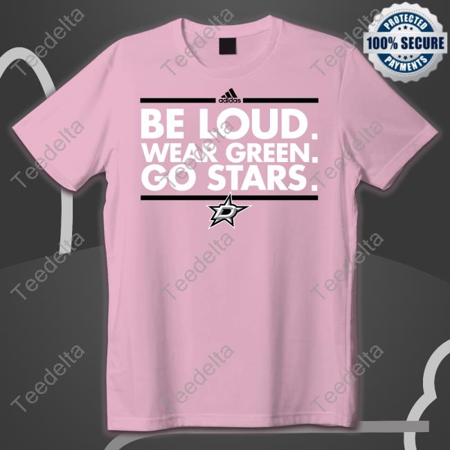 Be Loud Wear Green Go Stars Hoodie
