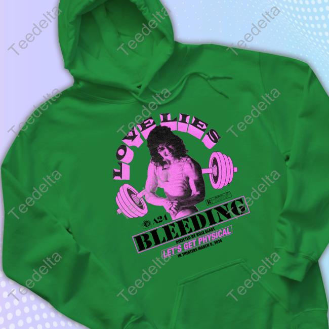 A24films Merch Online Ceramics X Love Lies Bleeding Gym Hoodie
