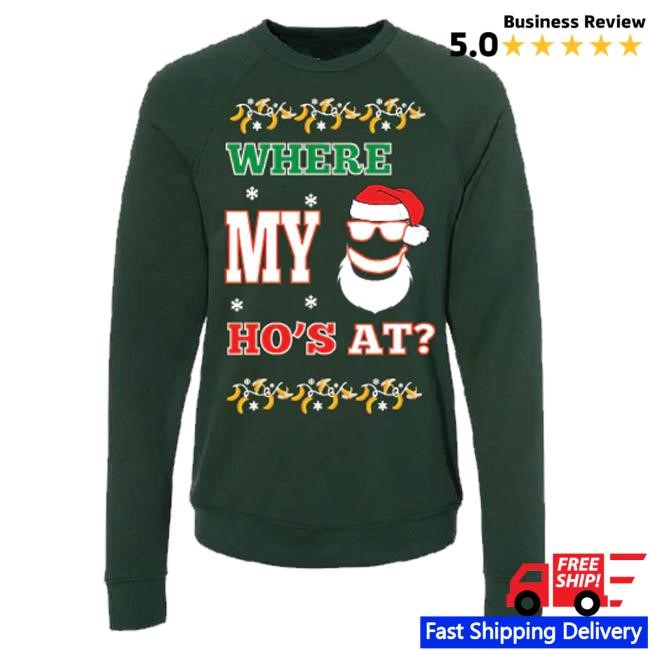 Trending Real Johnny Bananas Merch Store Where My Hos At Funny Shirt