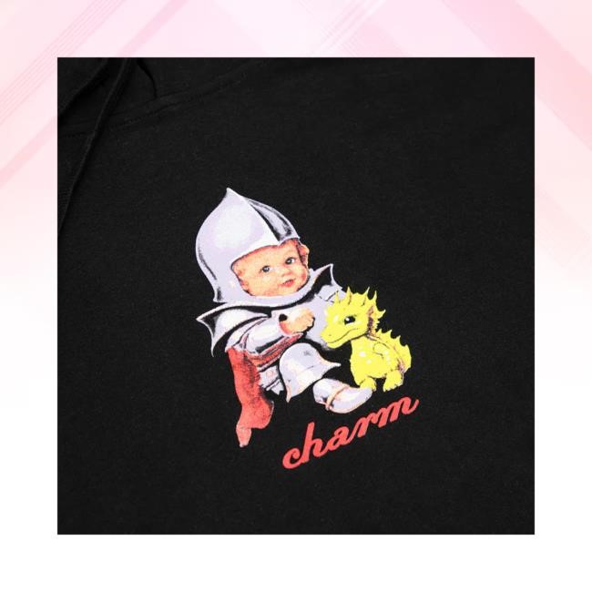Clairo Merch Store Charm Baby Knight T-Shirt