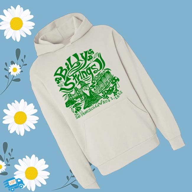 Official Billy Strings San Francisco Wizard Hoodie, Sweatshirt