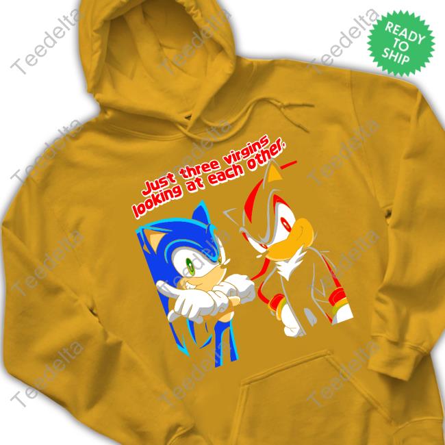 Mamono World Store Just Three Virgins Looking At Each Other Tank Top Sonic Just Three Virgins Looking At Each Other Tank Top