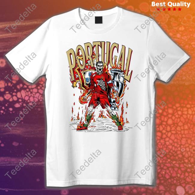 Sanadetroit Cristiano Ronaldo Portugal T Shirt