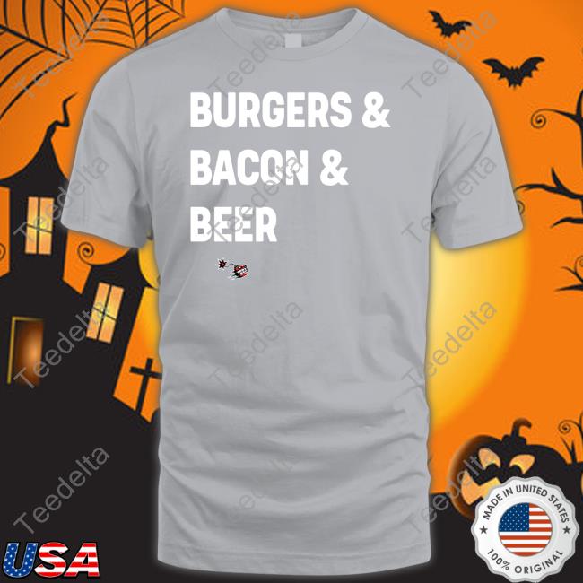 Burgers Bacon Beer Killer Burger Shirt Oregon Ducks