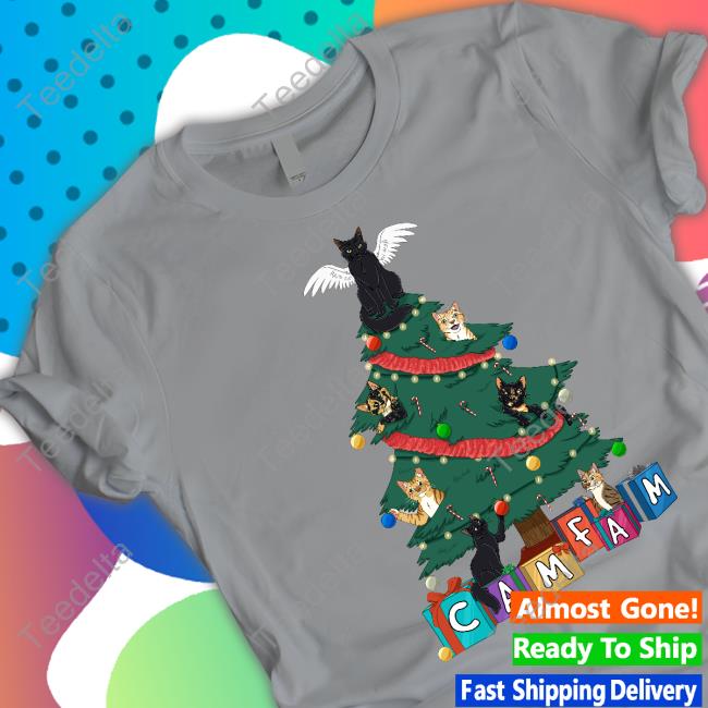 Cam Fam Christmas Long Sleeve T Shirt