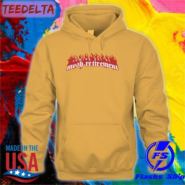 Stanley Sievers Mosh Retirement T Shirt Coming Out Of Mosh Retirement Tee Shirt