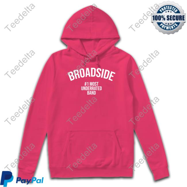 Broadside 1 Most Underrated Band Tee Shirt