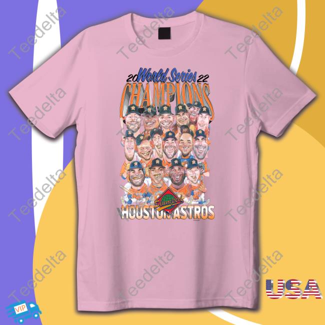 Slumped Boyz 2022 World Series Houston Astros Slumpled Tee