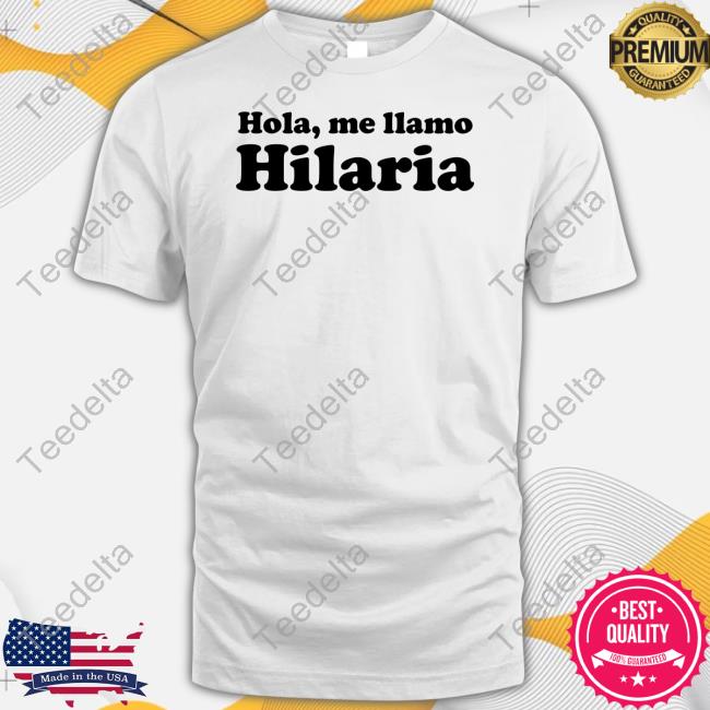 Cvt Soft Serve Merch Hola Me Llamo Hilaria Sweatshirt