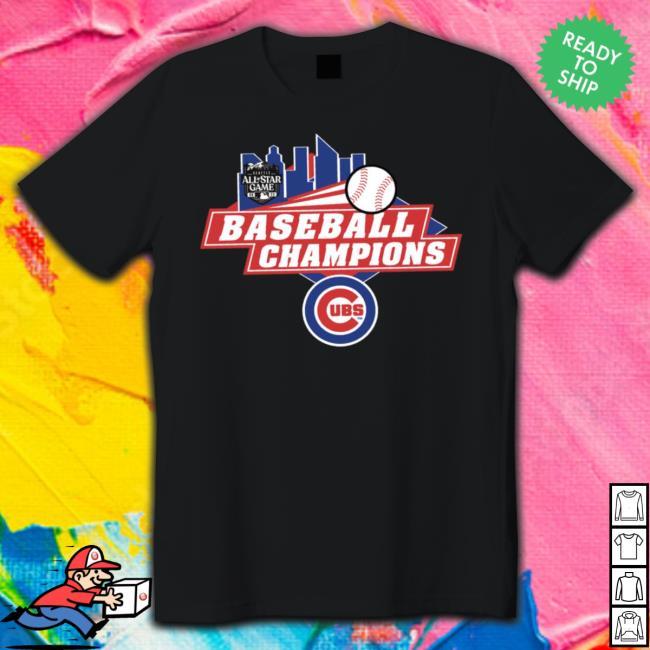 Chicago Cubs Baseball Champions Seattle All Star Game 2023 Logo Shirt