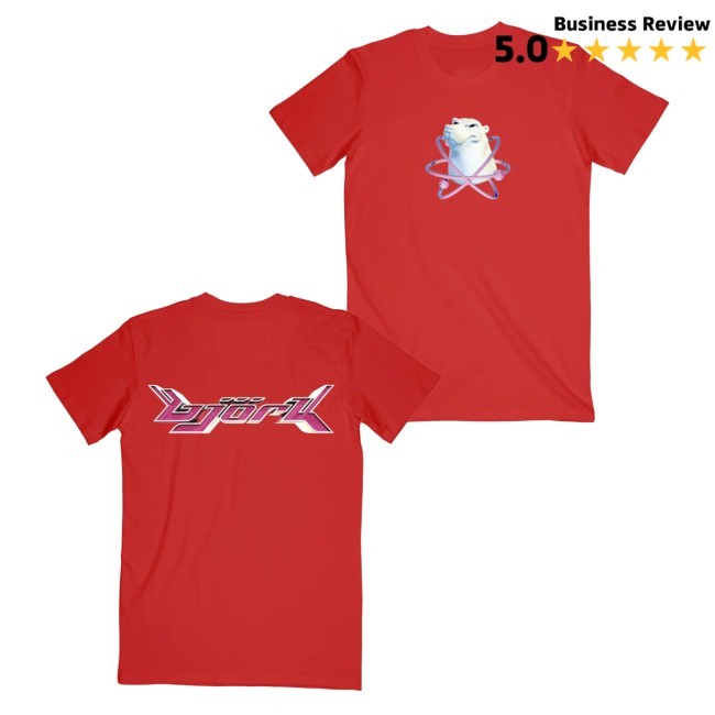 Bjork Merch Army Of Me Red Long Sleeve Shirt