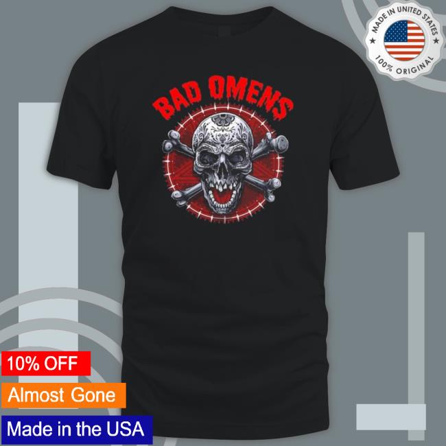 Bad Omens Totenkopf Unheilvoller Shirt Bad Omens Totenkopf Unheilvoller shirt