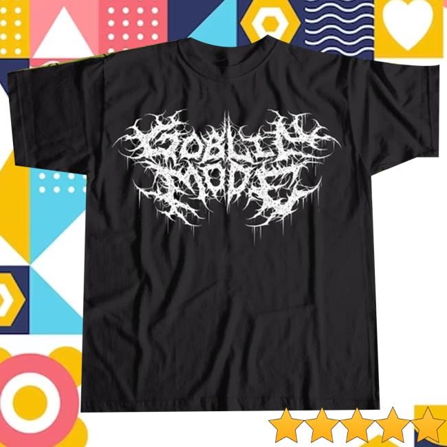 Wizardofbarge Merch Goblin Death Metal Tee - Black Funny Shirt